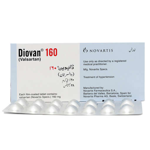 Picture of Diovan 160mg Tab 1x28s
